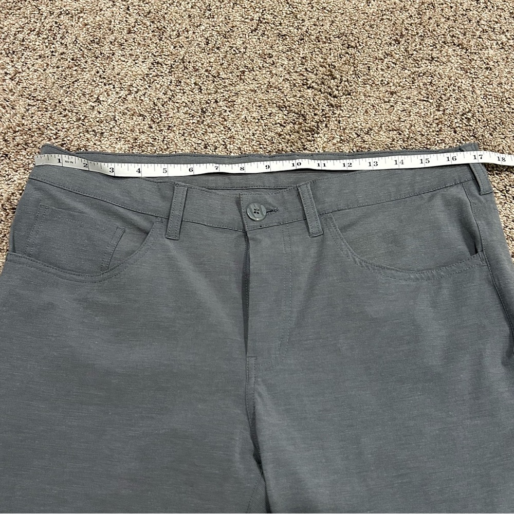 Callaway Golf EverPlay 5 Pocket Flat Front Tappered Pants Gray Men’s 34 x 32 EUC - Picture 10 of 13